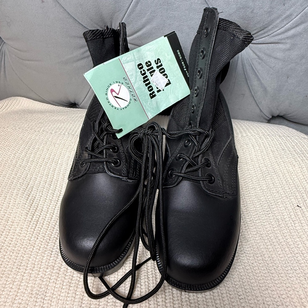 Black Leather Military‎ Rothco Jungle Boots